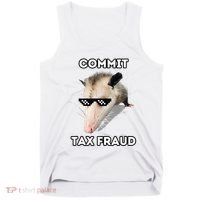 Commit Tax Fraud Tank Top thumb 0
