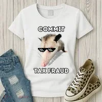Commit Tax Fraud Women's T-Shirt thumb 3