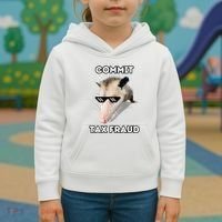 Commit Tax Fraud Kids Hoodie thumb 3