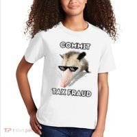 Commit Tax Fraud Kids T-Shirt thumb 2