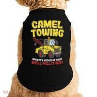 Camel Towing Funny Crude Tow Truck Recovery Workers Gift Doggie Tank thumb 0