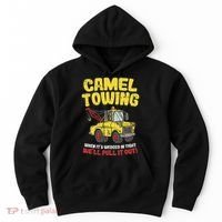 Camel Towing Funny Crude Tow Truck Recovery Workers Gift Hoodie thumb 0