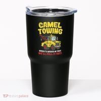 Camel Towing Funny Crude Tow Truck Recovery Workers Gift Tumbler thumb 0