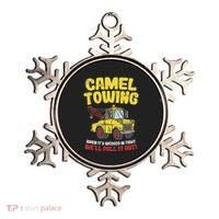 Camel Towing Funny Crude Tow Truck Recovery Workers Gift Ornament thumb 0