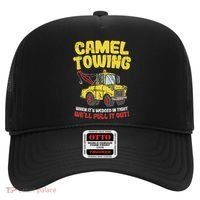 Camel Towing Funny Crude Tow Truck Recovery Workers Gift Hat thumb 0
