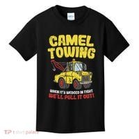 Camel Towing Funny Crude Tow Truck Recovery Workers Gift Kids T-Shirt thumb 0