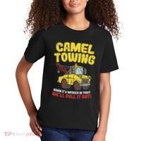Camel Towing Funny Crude Tow Truck Recovery Workers Gift Kids T-Shirt thumb 2