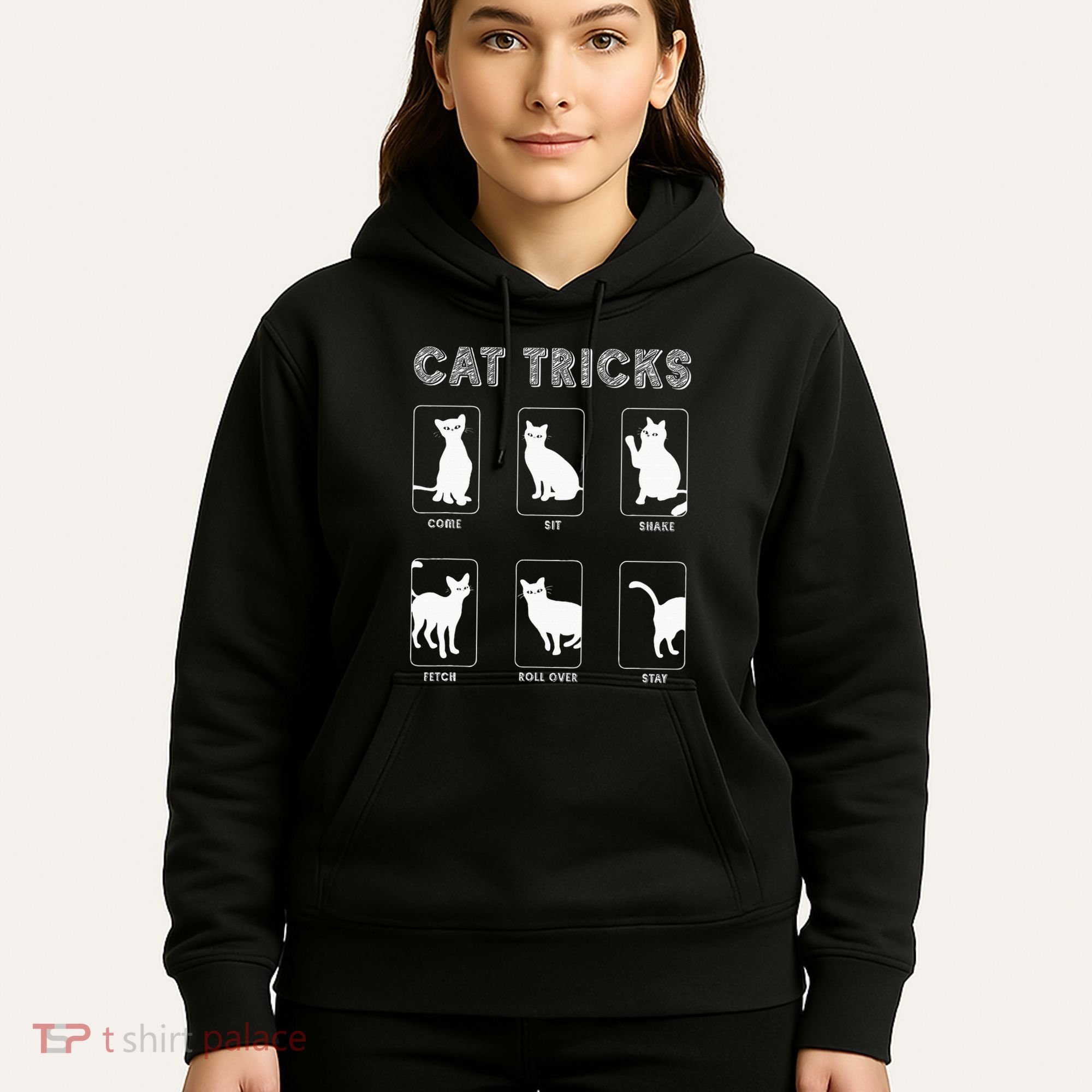 Cat Tricks Funny Kitten Kitty Pet Owner Gift Hoodie