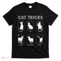 Cat Tricks Funny Kitten Kitty Pet Owner Gift T-Shirt thumb 0