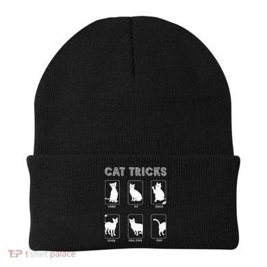 Cat Tricks Funny Kitten Kitty Pet Owner Gift Beanie