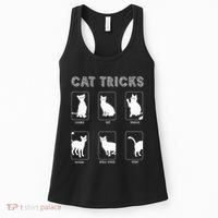 Cat Tricks Funny Kitten Kitty Pet Owner Gift Women's Tank Top thumb 0
