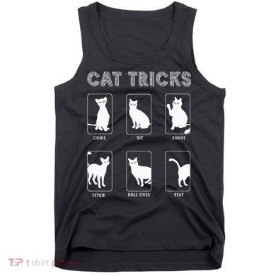 Cat Tricks Funny Kitten Kitty Pet Owner Gift Tank Top