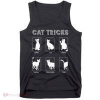 Cat Tricks Funny Kitten Kitty Pet Owner Gift Tank Top thumb 0