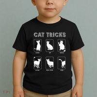 Cat Tricks Funny Kitten Kitty Pet Owner Gift Toddler T-Shirt thumb 2