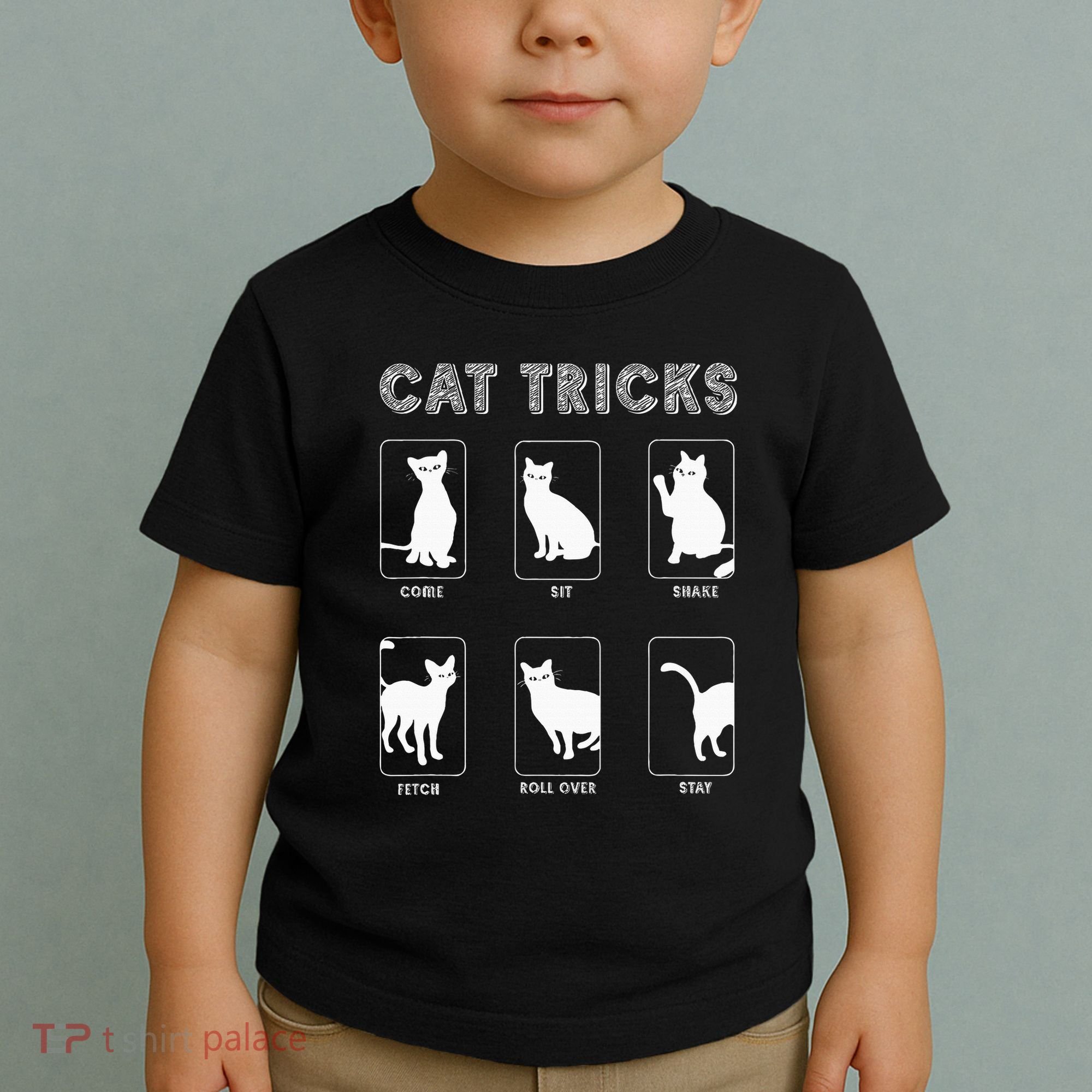 Cat Tricks Funny Kitten Kitty Pet Owner Gift Toddler T-Shirt