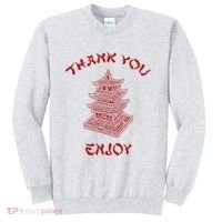 Chinese Takeout Food Thank You Box For Chef Asian Cuisine Sweatshirt thumb 0