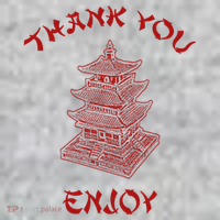 Chinese Takeout Food Thank You Box For Chef Asian Cuisine T-Shirt thumb 7