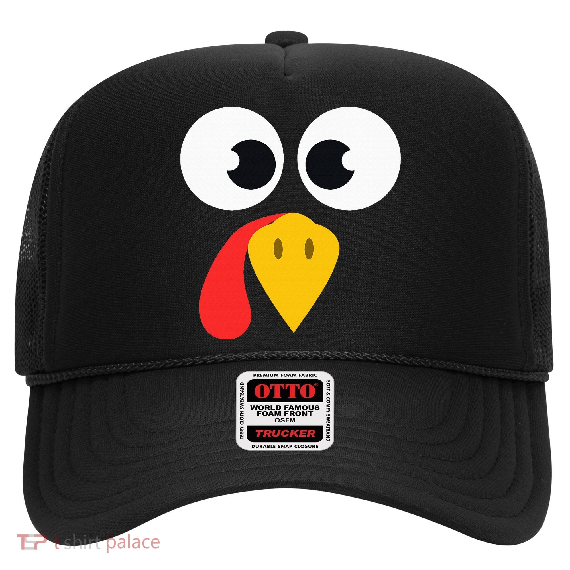 Cute Turkey Face Matching Family Costume Thanksgiving Day Hat