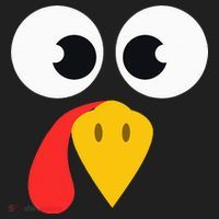 Cute Turkey Face Matching Family Costume Thanksgiving Day Hat thumb 2