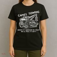 Camel Towing Funny Inappropriate Cringe Adult Humor Joke T-Shirt thumb 4