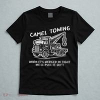 Camel Towing Funny Inappropriate Cringe Adult Humor Joke T-Shirt thumb 5