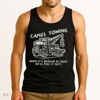 Camel Towing Funny Inappropriate Cringe Adult Humor Joke Tank Top thumb 3