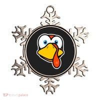 Cute Turkey Face Thanksgiving Costume Gift Ornament thumb 0