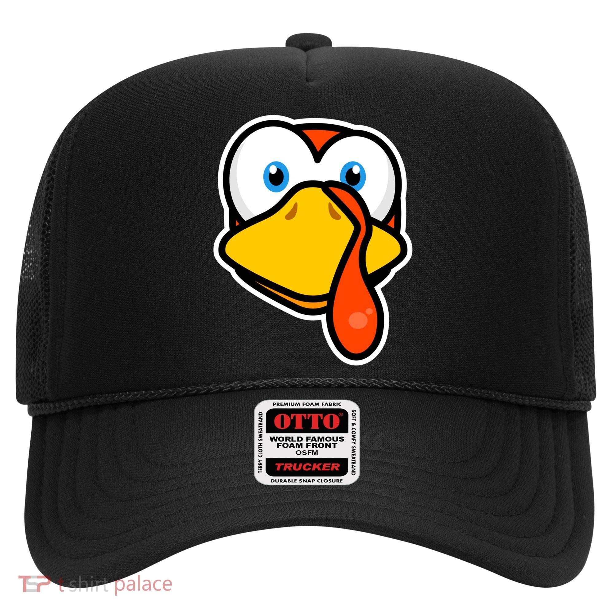 Cute Turkey Face Thanksgiving Costume Gift Hat