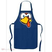 Cute Turkey Face Thanksgiving Costume Gift Apron thumb 0