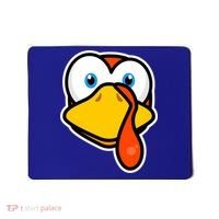 Cute Turkey Face Thanksgiving Costume Gift Mousepad thumb 0