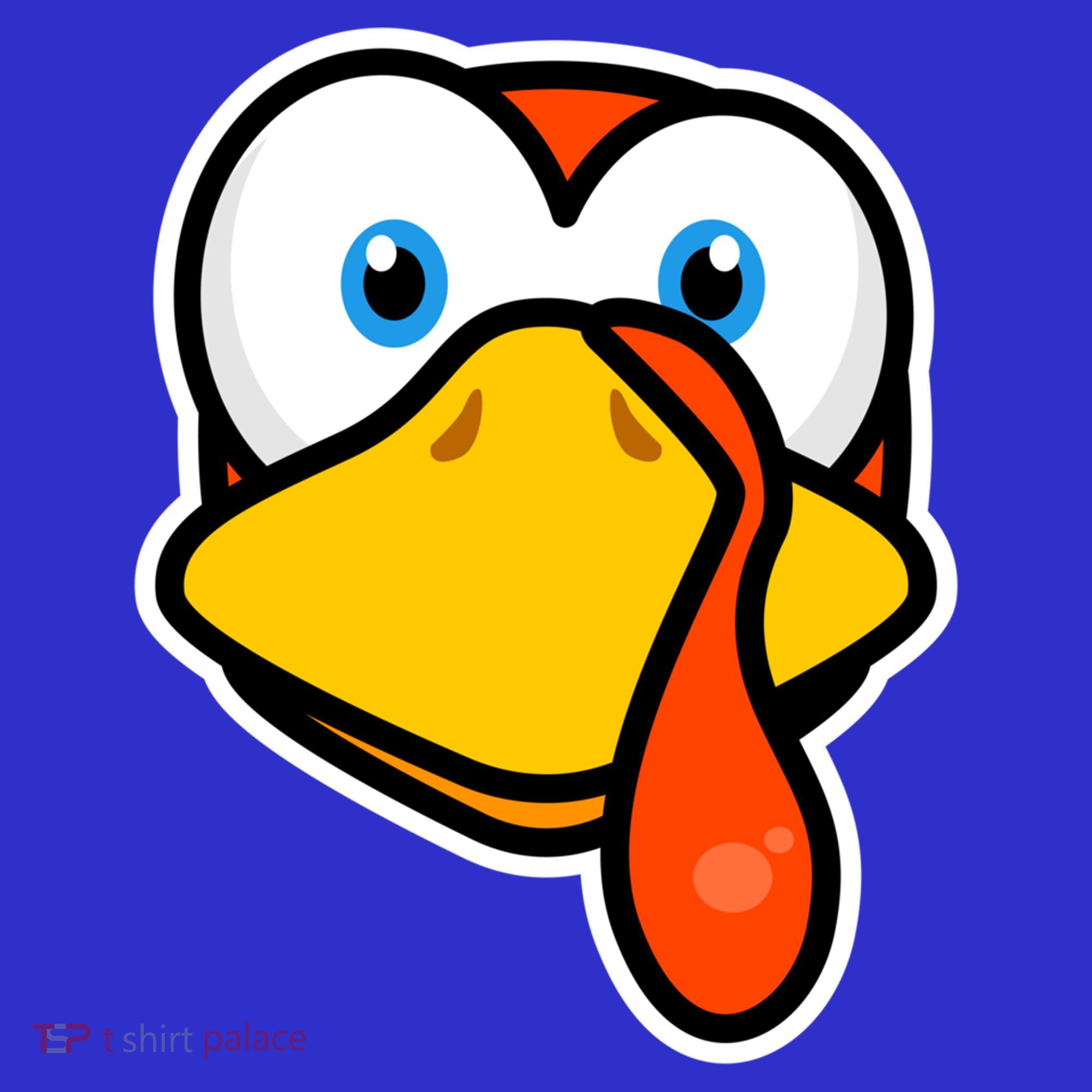 Cute Turkey Face Thanksgiving Costume Gift Mousepad