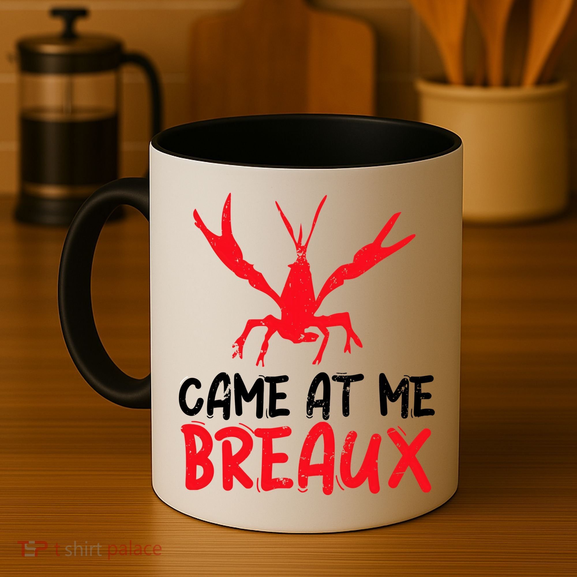 Crawfish Tees Funny Cajun Coffee Mug