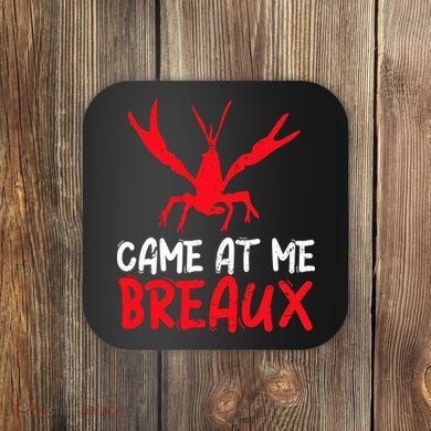 Crawfish Tees Funny Cajun Coaster
