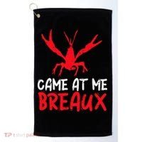 Crawfish Tees Funny Cajun Golf Towel thumb 0