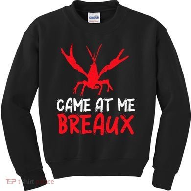 Crawfish Tees Funny Cajun Kids Sweatshirt