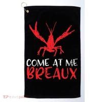 Crawfish Tees Funny Cajun Golf Towel thumb 0