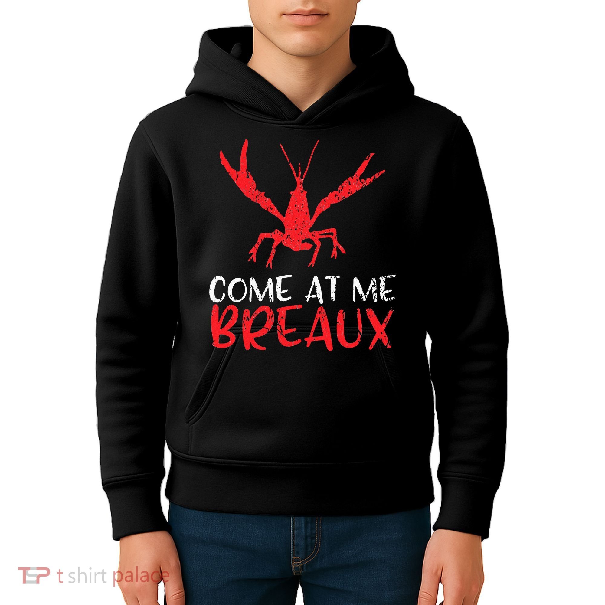 Crawfish Tees Funny Cajun Kids Hoodie