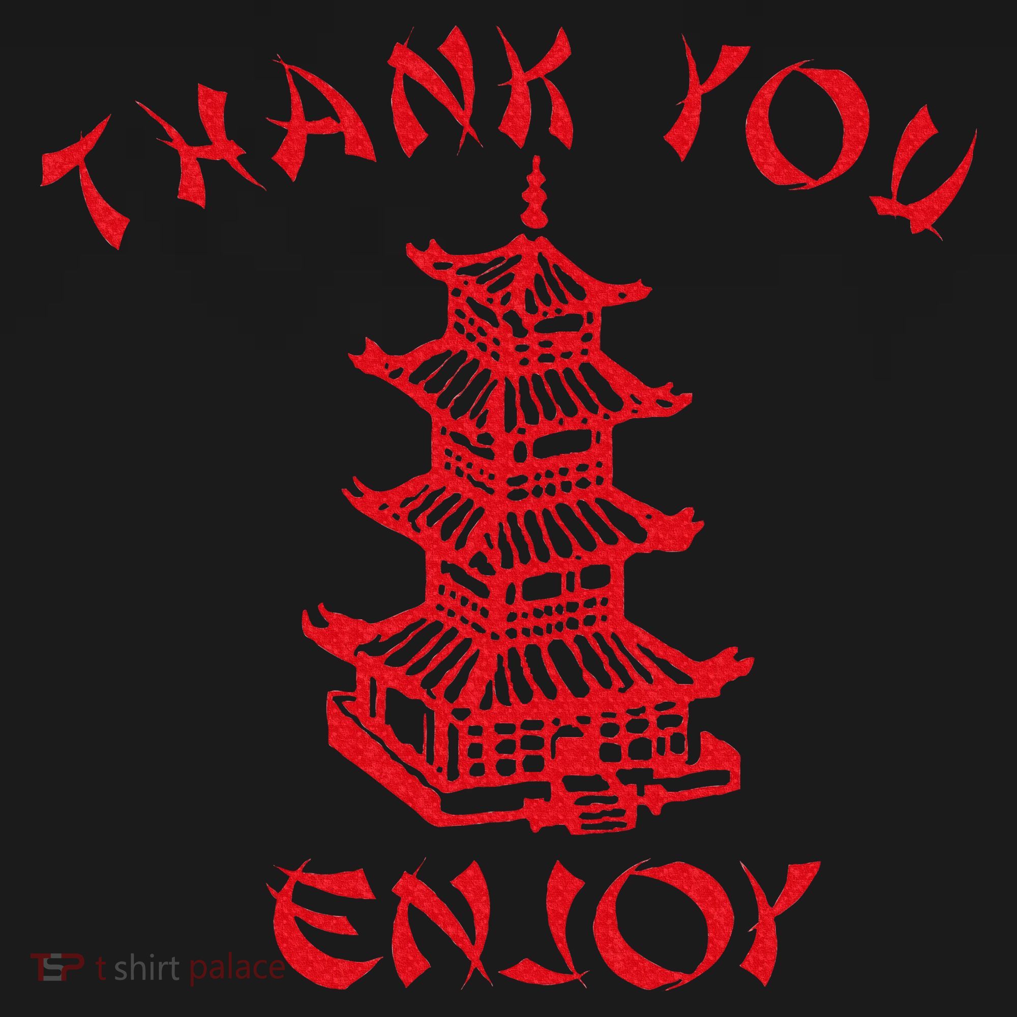 Chinese Takeaway Food Thank You Enjoy Women's Hoodie