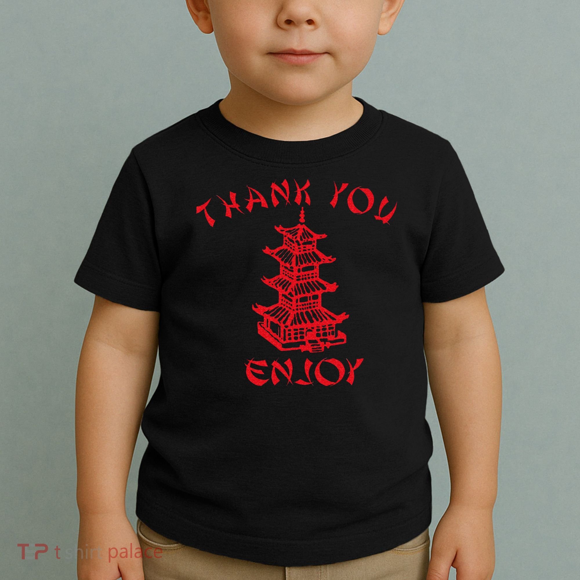 Chinese Takeaway Food Thank You Enjoy Toddler T-Shirt