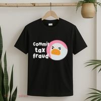 Commit Tax Fraud Funny Birthday Sarcastic Gift For Women T-Shirt thumb 2