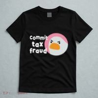 Commit Tax Fraud Funny Birthday Sarcastic Gift For Women T-Shirt thumb 5