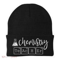 Chemistry Teacher Gift Funny Science Periodic Table Pun Beanie thumb 0