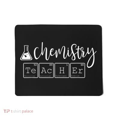 Chemistry Teacher Gift Funny Science Periodic Table Pun Mousepad