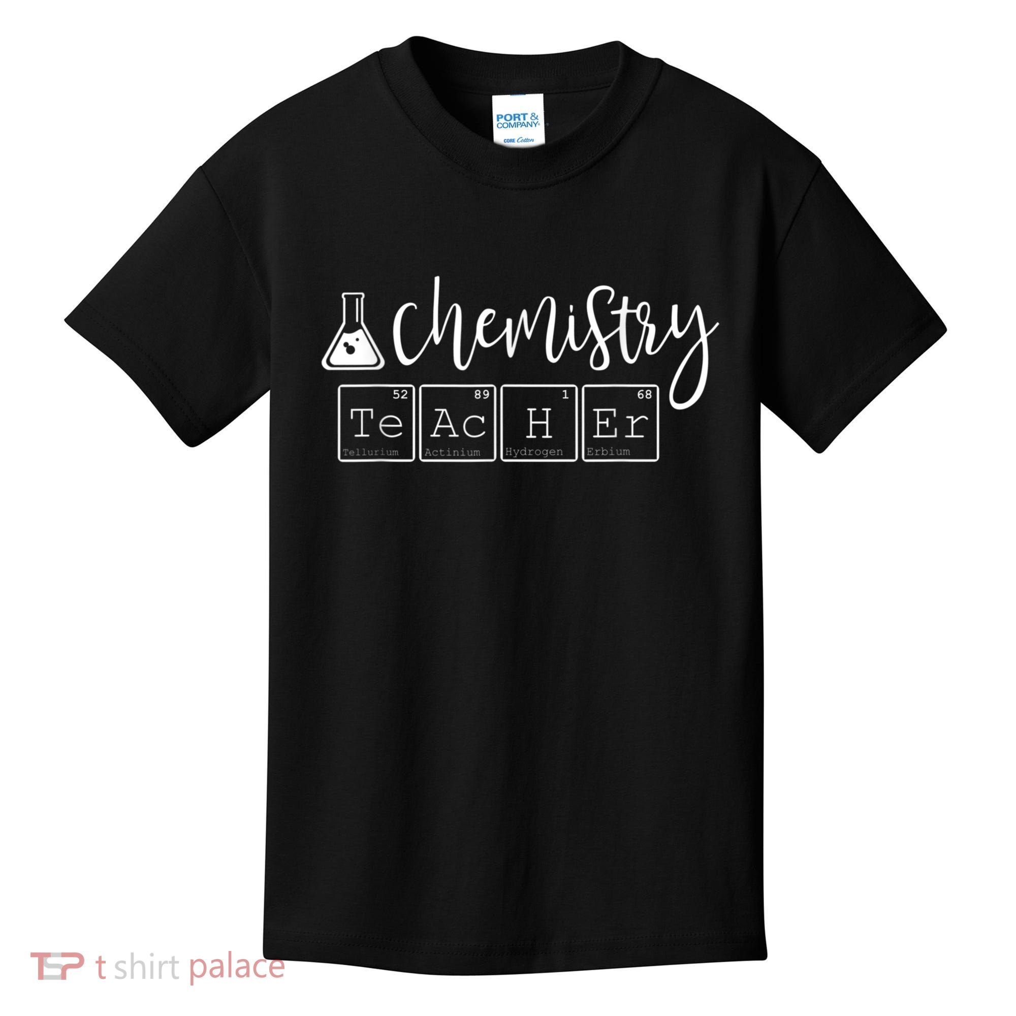 Chemistry Teacher Gift Funny Science Periodic Table Pun Kids T-Shirt