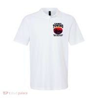 Camel Towing Gift Funny Retro Camel Towing Funny Halloween Gift Polo thumb 0