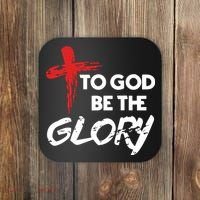 Christian To God Be The Glory Coaster thumb 0
