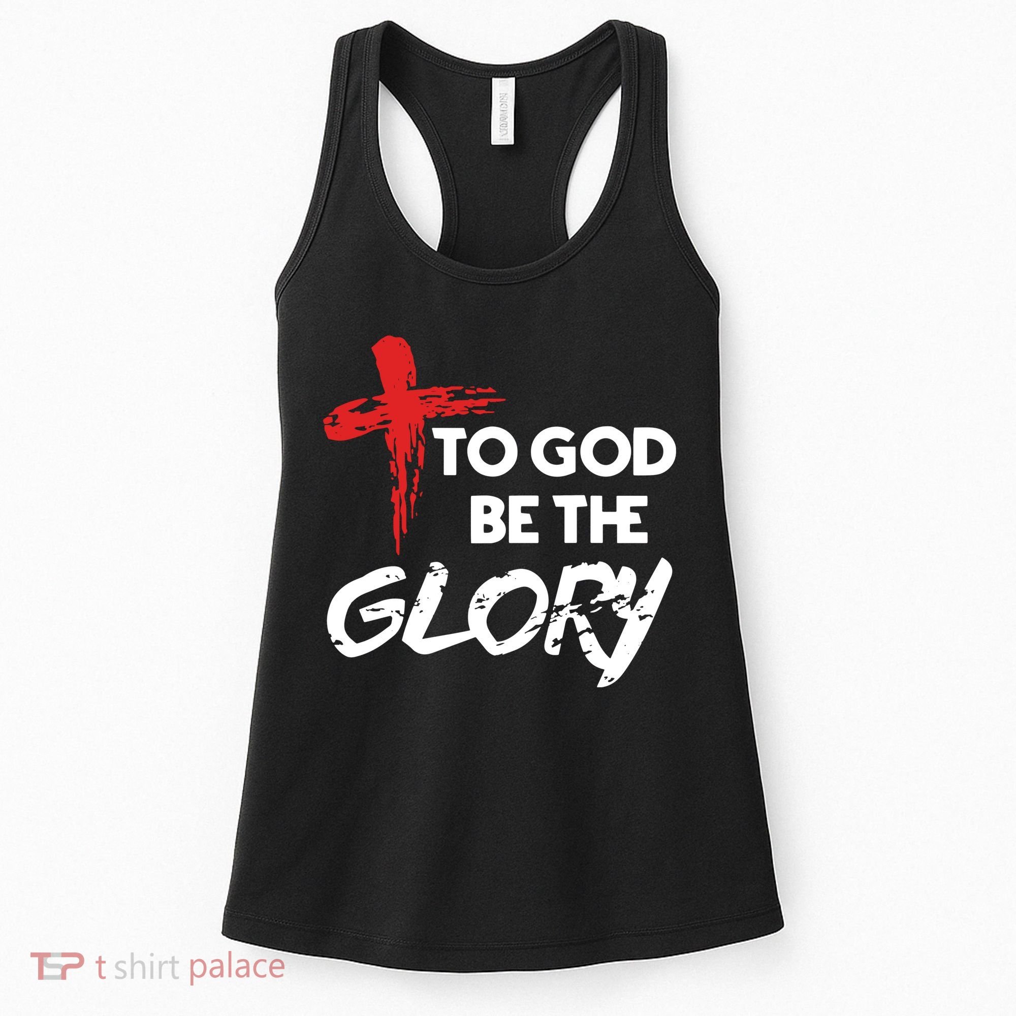 Christian To God Be The Glory Women's Tank Top