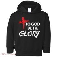 Christian To God Be The Glory Toddler Hoodie thumb 0