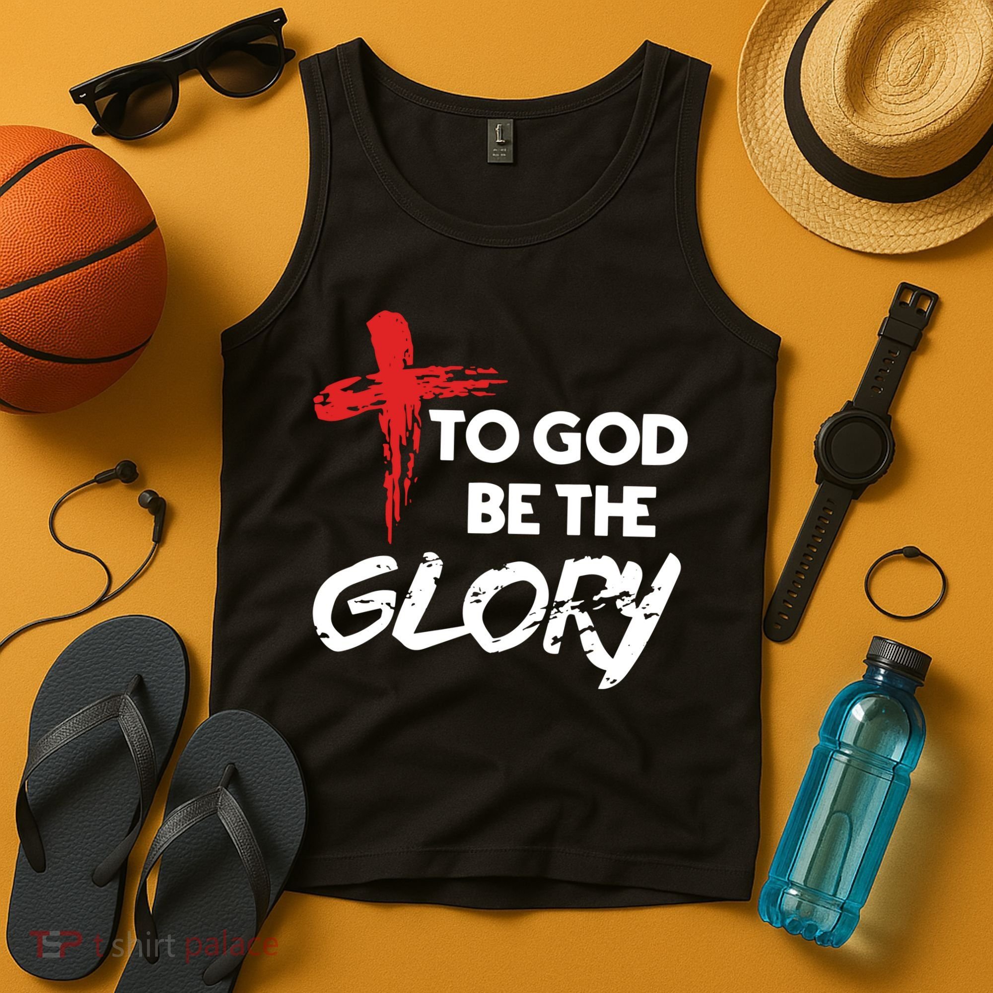 Christian To God Be The Glory Tank Top