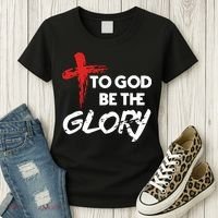 Christian To God Be The Glory Women's T-Shirt thumb 3